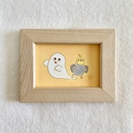 5オカメちゃんミニ原画（ハロウィンオカメインコ）