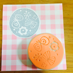 消しゴムはんこ 丸柄はんこ