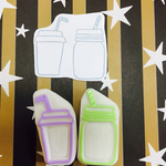 消しゴムはんこ☆コーヒー♡メイソンジャーのミニはんこ☆