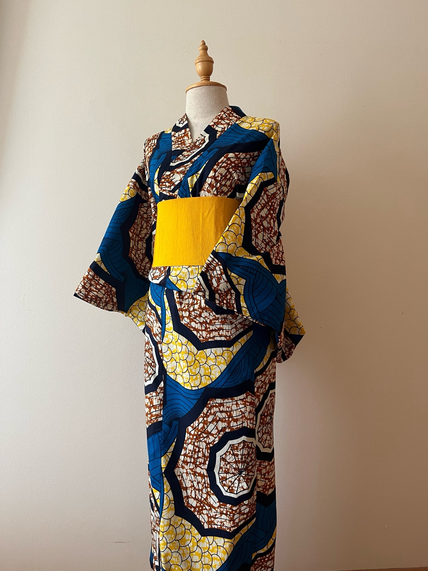 アフリカ布 浴衣 【439】 - t.style's GALLERY | minne byGMO