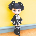 👻完成品【マーモットと幽幻チャイナ3点set】🖤（1点もの）