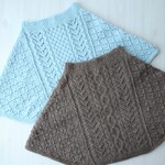 [ﾀﾞｳﾝﾛｰﾄﾞ編み図] ツーフェイスケープ 