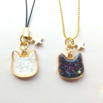 星猫リバーシブル（白猫＊黒猫）