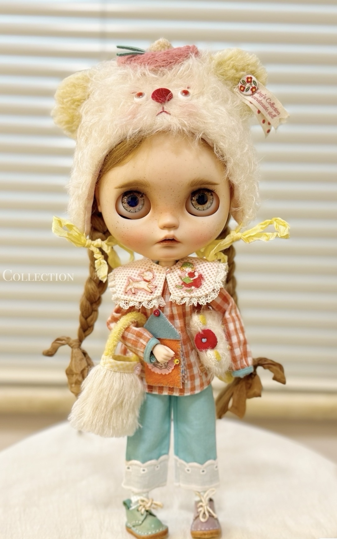 ブライス　アウトフィット　振袖 ③ ハンドメイド ブライスアウトフィットオシャレなお洋服セット その他人形 Doll