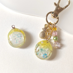  【チャーム】シャリシャリDropパイナップル　レジン