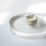 [12号] Braided Wide Ring
