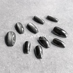 新作｜美フォルム♡ #142 チップ＆カラー変更無料♡ ネイルチップ｜シンプルネイル｜大人ネイル｜綺麗めネイル｜マグネットネイル｜フラッシュネイル｜ミラーネイル｜ブラックネイル｜