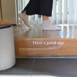 Have a good dayウォールステッカー（黒・白・ゴールド）