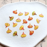 新作★紅葉　イチョウの樹脂パーツ　デコパーツ   ネイルパーツ