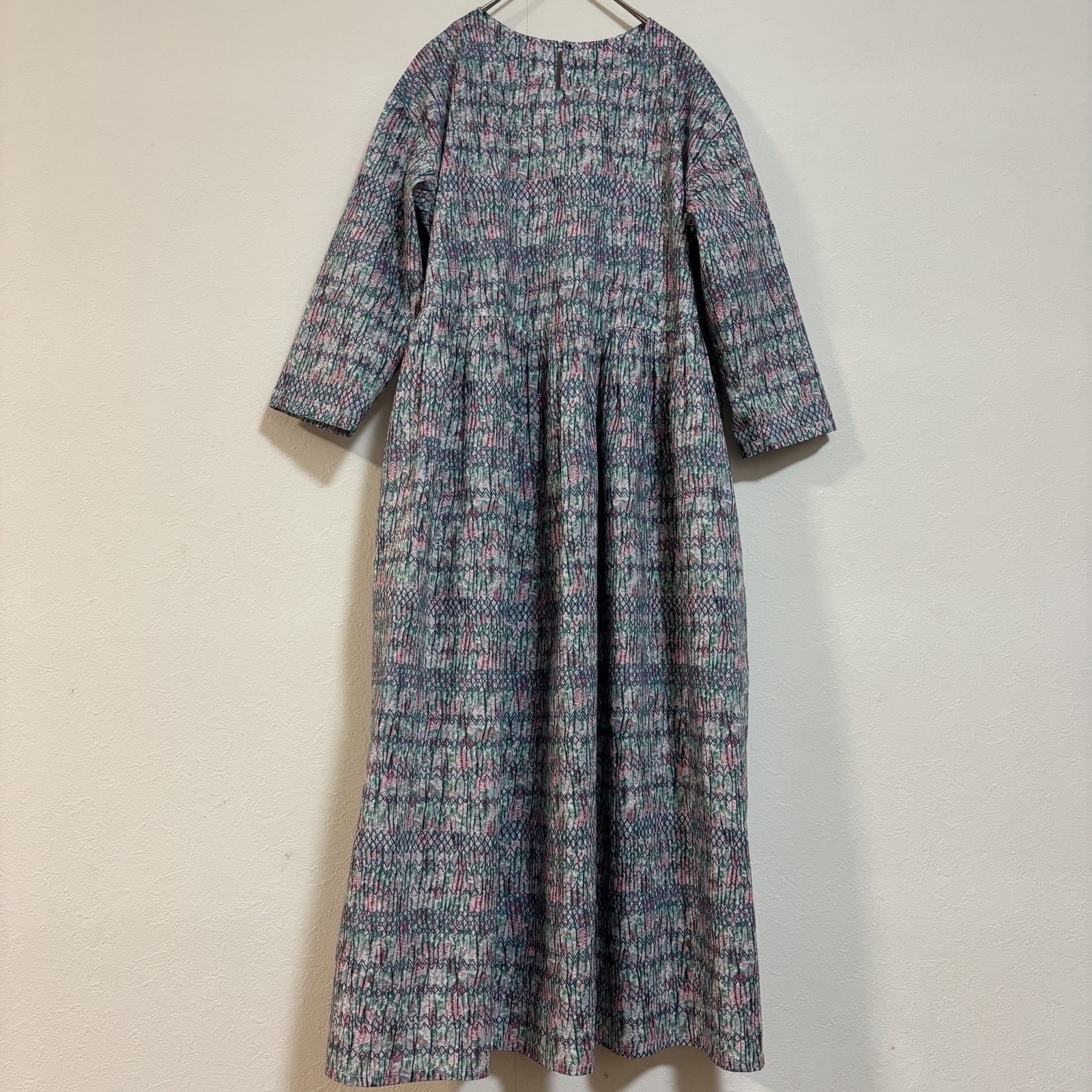 ハンドメイドリバティアレクサンドラワンピース　受注製作 ハンドメイドリバティアレクサンドラワンピース受注製作