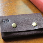 c ◇Bag ハンドル 革カバー ◇焦げ茶＊ワンハンドル＊クレスコ
