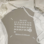 【日付・お名前オーダーok】ウェルカムミラーステッカー　ウェルカムボード　ウェルカムスペース結婚式　オーダーステッカー