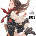 original sticker « no.6729 »     //     人物ステッカー オリジナルステッカー オリジナル人物ステッカー ステッカー cotton melody 