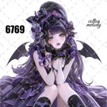 original sticker « no.6769👱🏻🎃 »     //     人物ステッカー オリジナルステッカー オリジナル人物ステッカー ステッカー cotton melody 