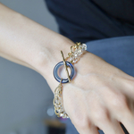 mix bracelet ＜ガラスカラー選べます＞