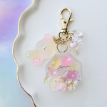 KOHAKUTO BEAR♡キャンディベア🍬　　　シャカシャカ　キーホルダー　レジン　アニマル　スイーツ　プレゼント　ミニチュア　フェイクスイーツ　琥珀糖　くま　暖色系　あめ　飴　キャンディー