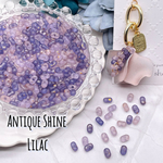 8/30 new°˖✧【brsr1713acrc】【6x3x4mm】【約200個】Antique Shine Series オリジナル♪手染め＆吹き付け加工　ファルファーレビーズ 