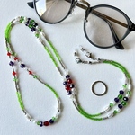 【サチボン様専用】💜❤️💚😎3way glass strap