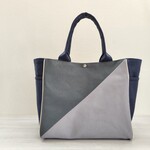 ☆naoko2407様専用☆トートバッグLL 横マチ  ネイビー×ハンターグリーン×ストームグレー×ベージュ×マスタード×キナリ  倉敷帆布
