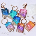 〈オーダーメイド〉名前キーホルダー【海のカケラ】全7色