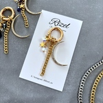 No.005｜moon charm (GOLD/クリスタルシマー)