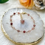 【一点物】アンデシン ブレスレット アジャスタータイプ ゴールド