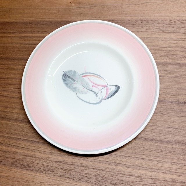 スージークーパー プランタン プレート(小花 ブルー 25.5cm) B