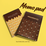 ぶちゃくま。メモ帳【チョコ&クッキー】