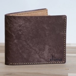 本革 二つ折り財布｜マヤレザー使用 シンプル メンズ レディース