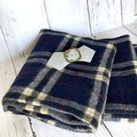 本革のストールクリップ　グレー  277