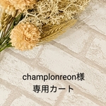 champlonreon様専用ページ