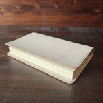 《新書判サイズ》レザーブックカバー（アイボリー）