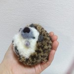 ストールピン　おだんごハリネズミ　