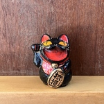 置物「招き猫 お化け」