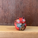 置物「招き猫 たるもの」