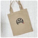 相撲力士のはっけよい和風ジュートバッグ（A4）