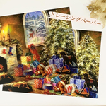 ☆再入荷☆オリジナルトレーシングペーパー 暖かいクリスマス