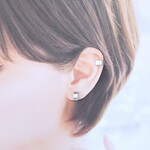【再販×908】〈痛くない〉〈挟めるだけ〉〜2Way〜シルバーフラットリングイヤリング・イヤーカフ・フェイクピアス･ノンホールピアス〈直径約11㎜幅約5㎜〉(両耳用)(調節可能) 管理No.1165
