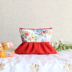 🎀タックいっぱいのポーチ🎀　リバティー・タナローン（マデリン）