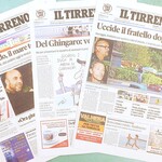 10~12ページ イタリアの新聞★海外 外国 デコ 梱包 スクラップブック 背景紙