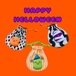 ハロウィンうんちょ巾着(パープル)