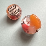 みつ豆の帯留め