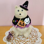 しろくま貯金箱 ハロウィーン2  お着替え