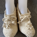 howkins様オーダー品　コットンのルームシューズ