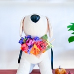 【送料無料】ハロウィン秋チョーカー　トリミング　犬　猫アクセサリー　秋　ハロウィン　ヘッドドレス　