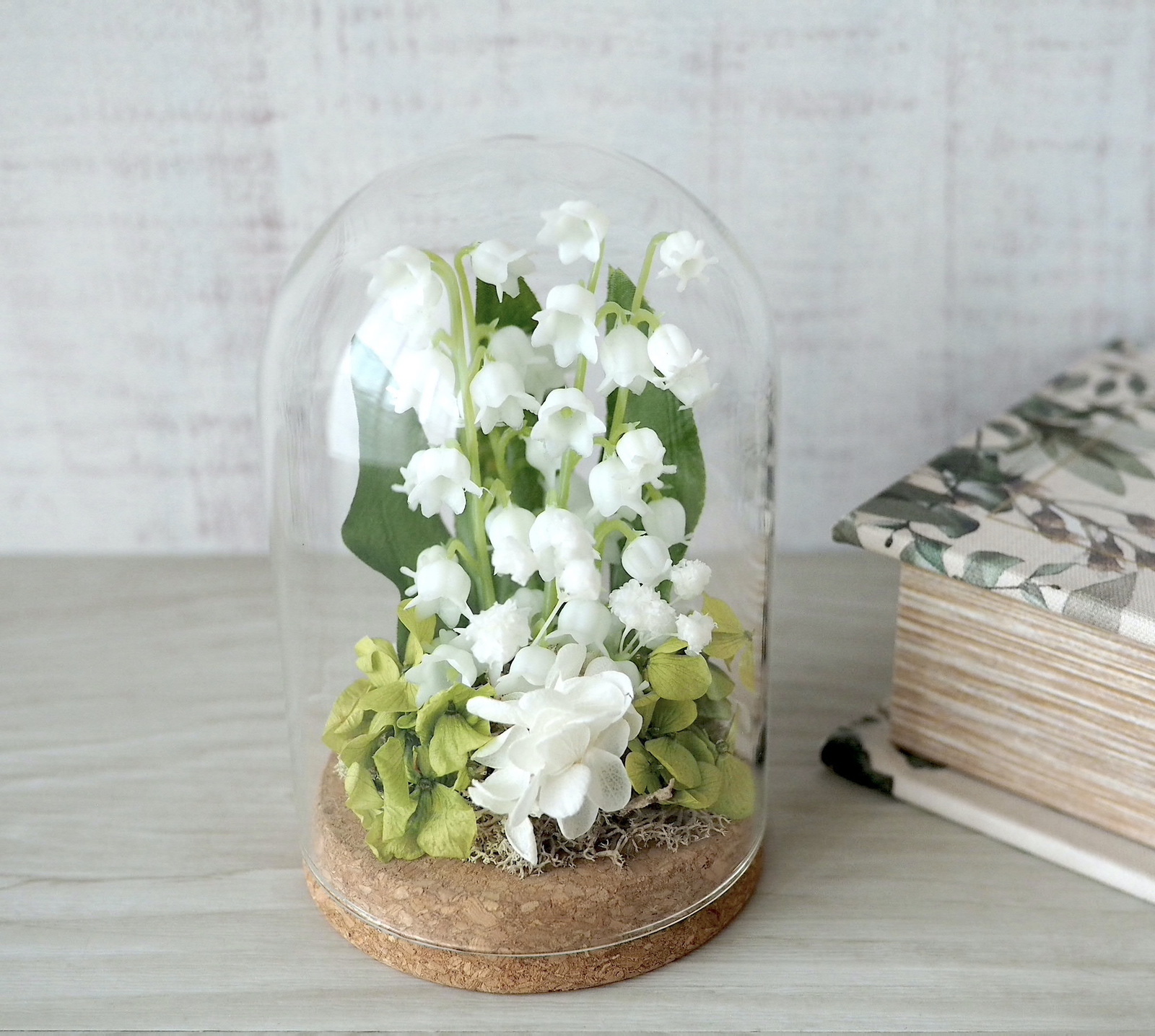 ☆特集掲載作品 ミモザとユーカリのリース Artificial flower - QUEUE