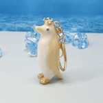 【9月限定色】ヒゲペンギンの立体キーホルダー