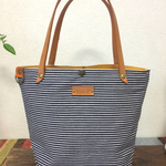 児島デニム×倉敷帆布×革  トートバック