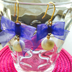 ❣️リボンとパールの可愛いピアス❣️