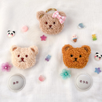 【専用】もふもふくまちゃん　お名前キーホルダー　ワークショップ　キット